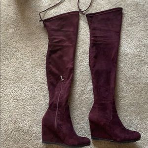 Over the knee boots